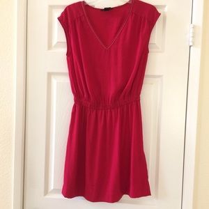 H&M Short Sleeve Dress Pink Fuchsia Size 4 NWT